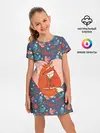 Детское платье / Влюбленные лисички