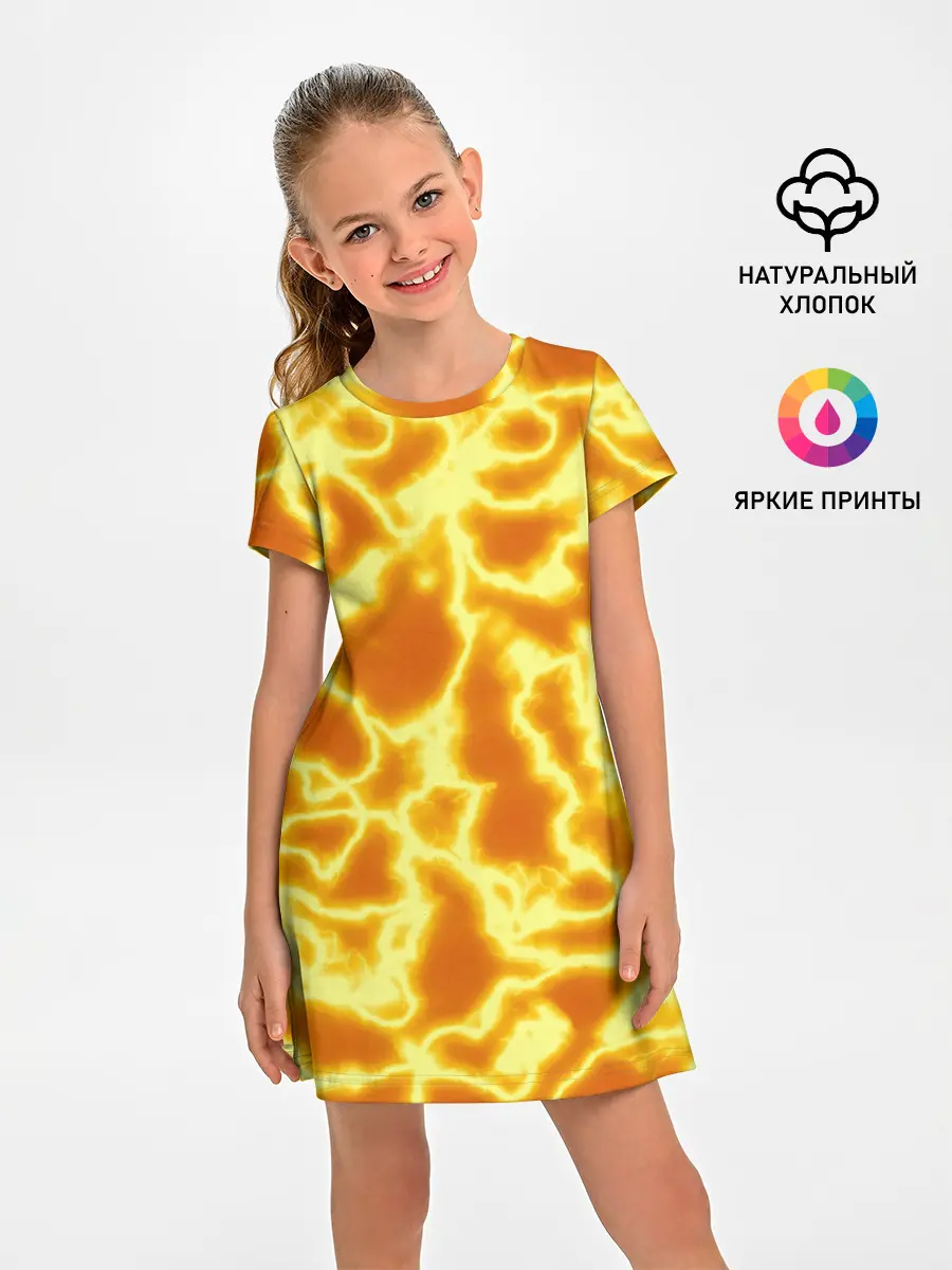 Детское платье / Огненная вспышка