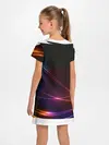 Детское платье / Неоновые Линии