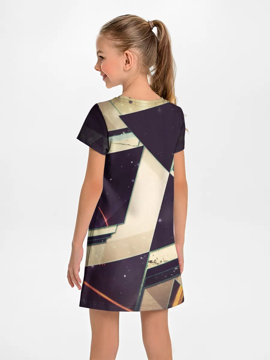 Детское платье / АБСТРАКЦИЯ КОСМОС
