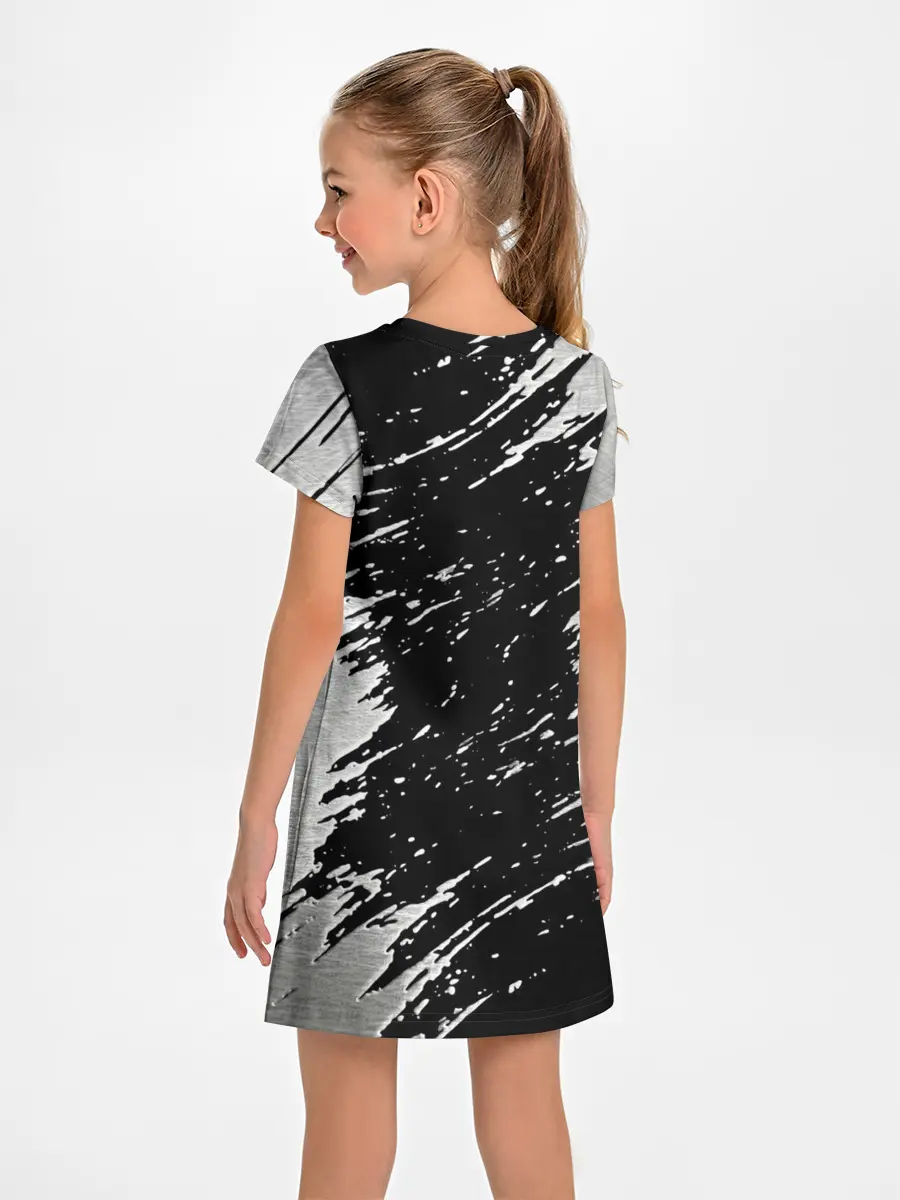 Детское платье / THE WITCHER LOGO STEEL
