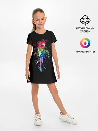 Детское платье / Попугай