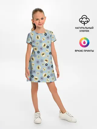 Детское платье / Пчелки
