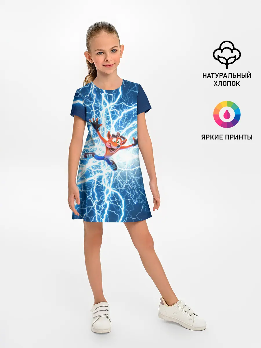 Детское платье / Crash Bandicoot