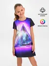 Детское платье / КОСМИЧЕСКИЙ ТРЕУГОЛЬНИК