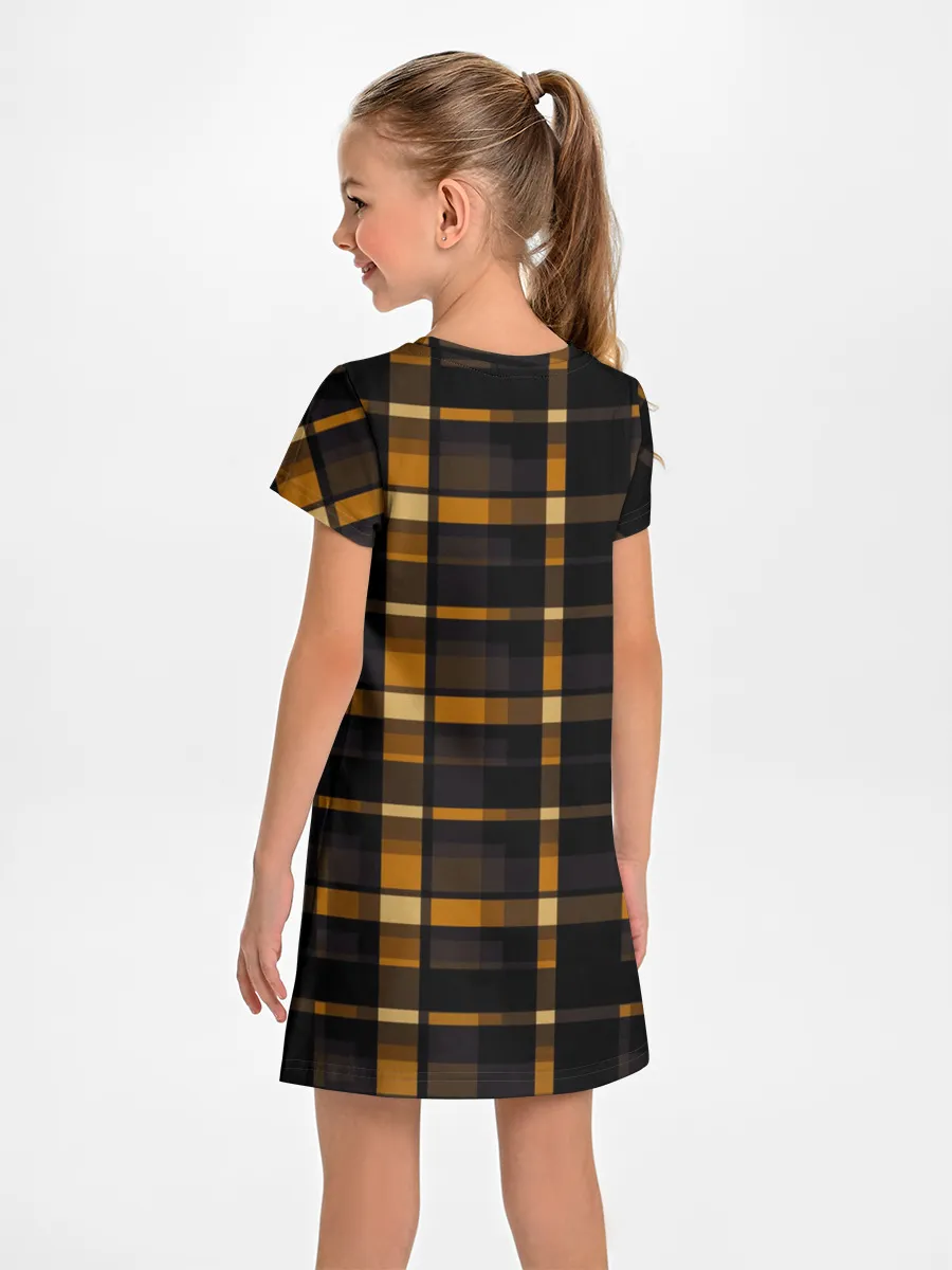 Детское платье / В клетку