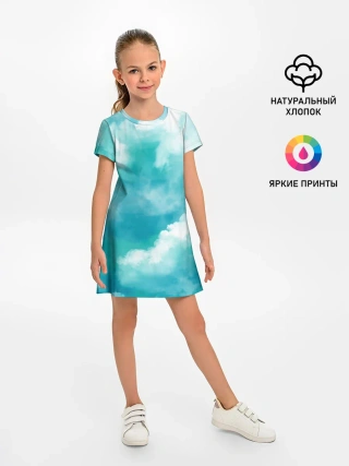Детское платье / Голубое Небо | Blue Sky