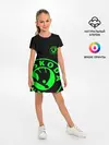 Детское платье / SKODA GREEN LOGO BLACK STYLE