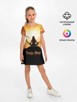 Детское платье / International Yoga Day