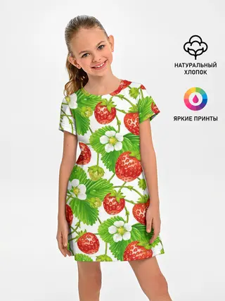 Детское платье / Земляника