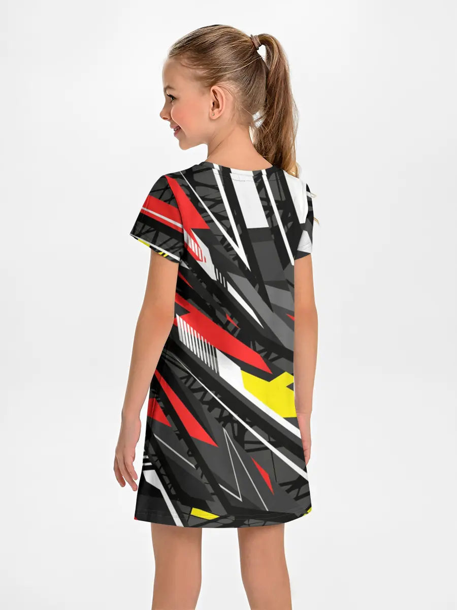 Детское платье / Фон. Абстракция.