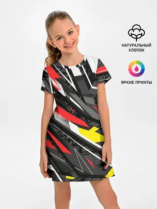 Детское платье / Фон. Абстракция.