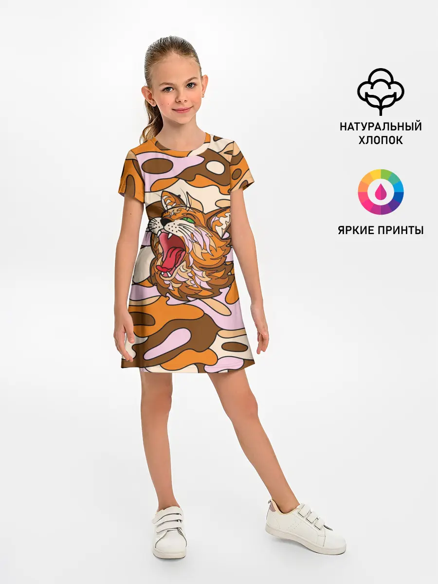 Детское платье / Грозный кот