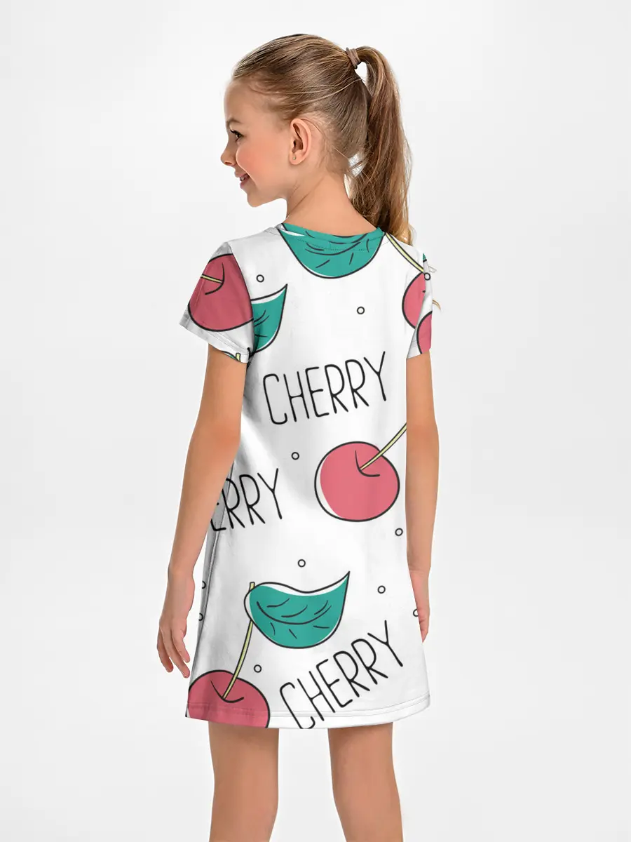 Детское платье / Вишенки Cherry