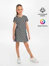 Детское платье / Checkerboard Color
