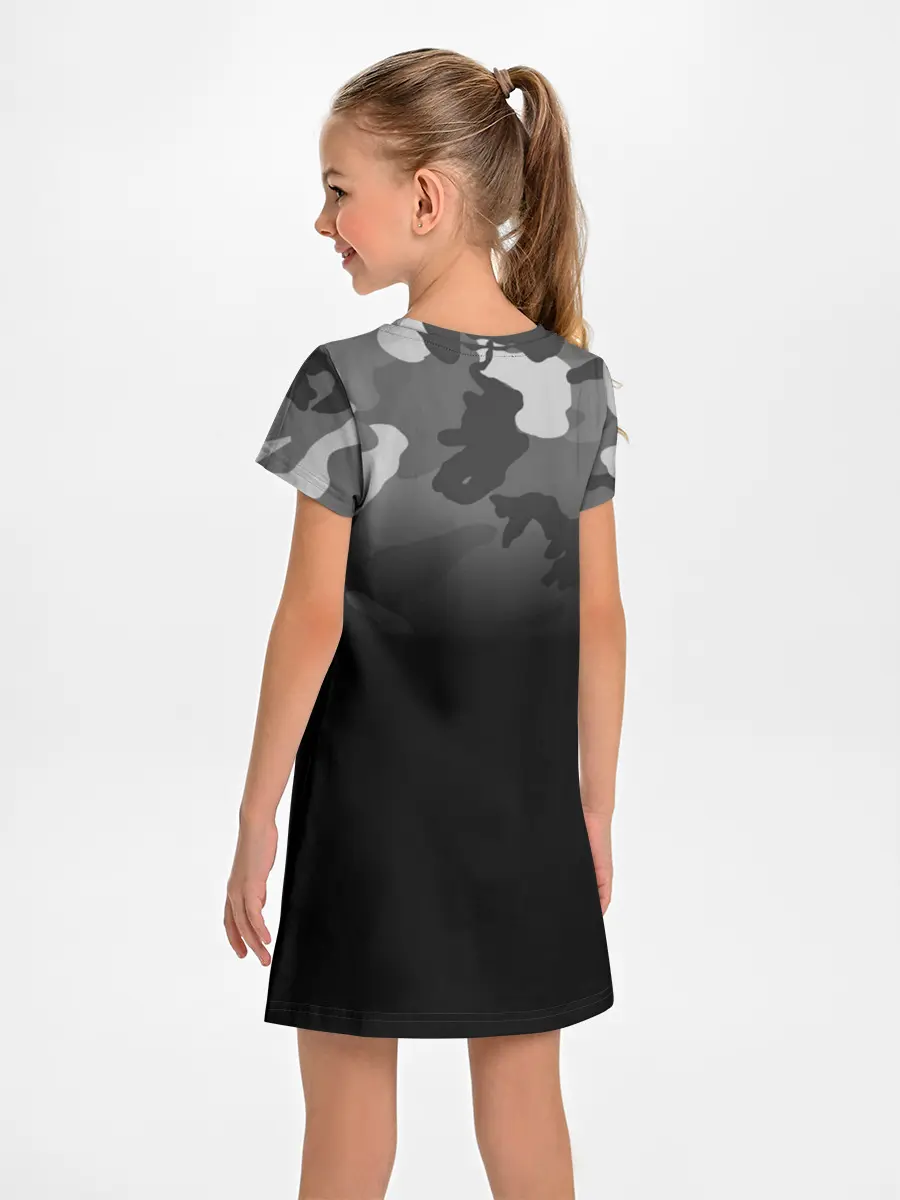 Детское платье / Камуфляж Вежливые люди