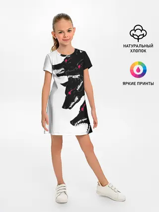 Детское платье / Волки