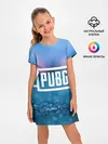 Детское платье / PUBG light blue