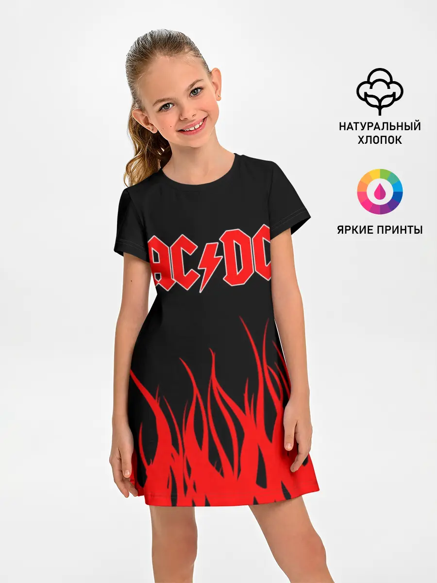 Детское платье / AC DC