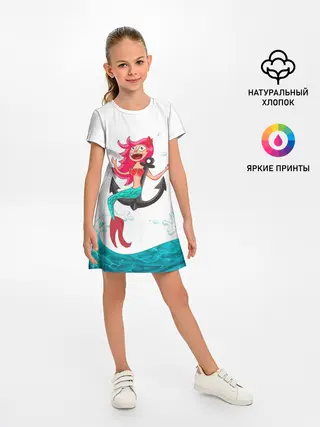 Детское платье / Русалка на якоре