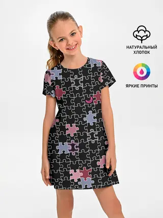 Детское платье / Пазлы Винтажный стиль