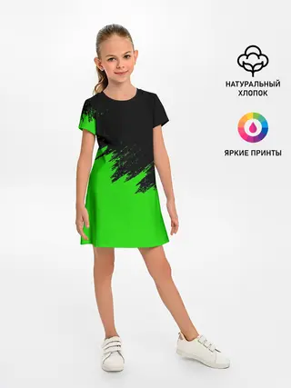 Детское платье / КРАСКА И НИЧЕГО ЛИШНЕГО!