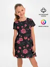 Детское платье / Ночные розы