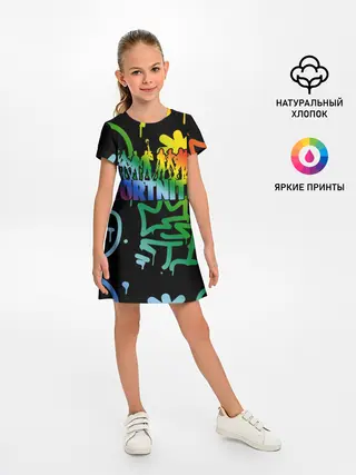 Детское платье / Fortnite