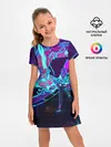 Детское платье / League Of Legends Neon Dragon