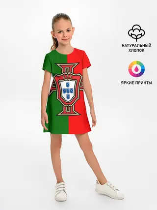 Детское платье / Сборная Португалии флаг