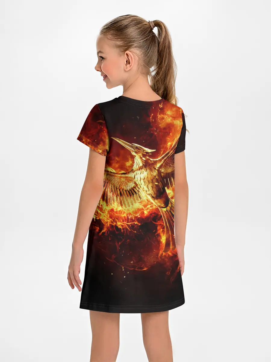 Детское платье / Феникс в огне