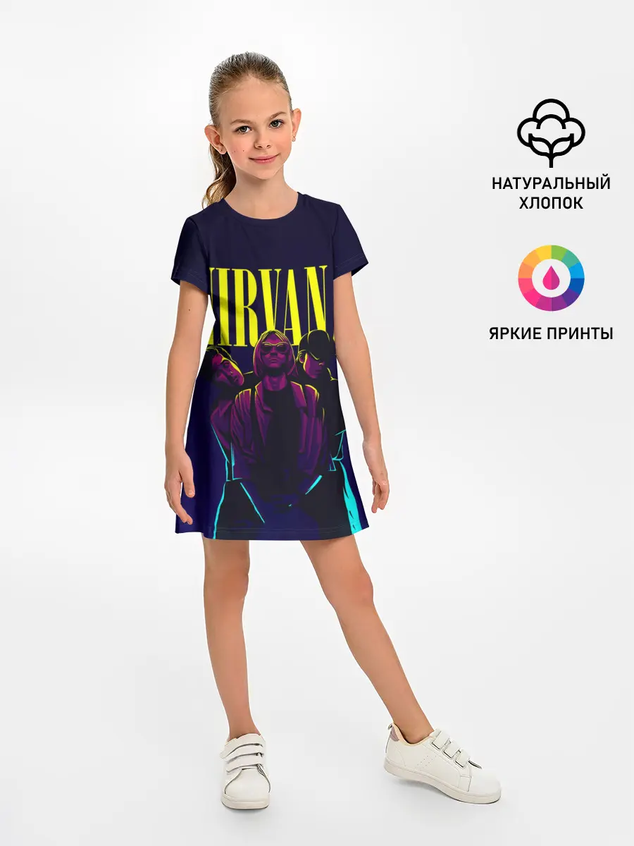 Детское платье / Nirvana Neon
