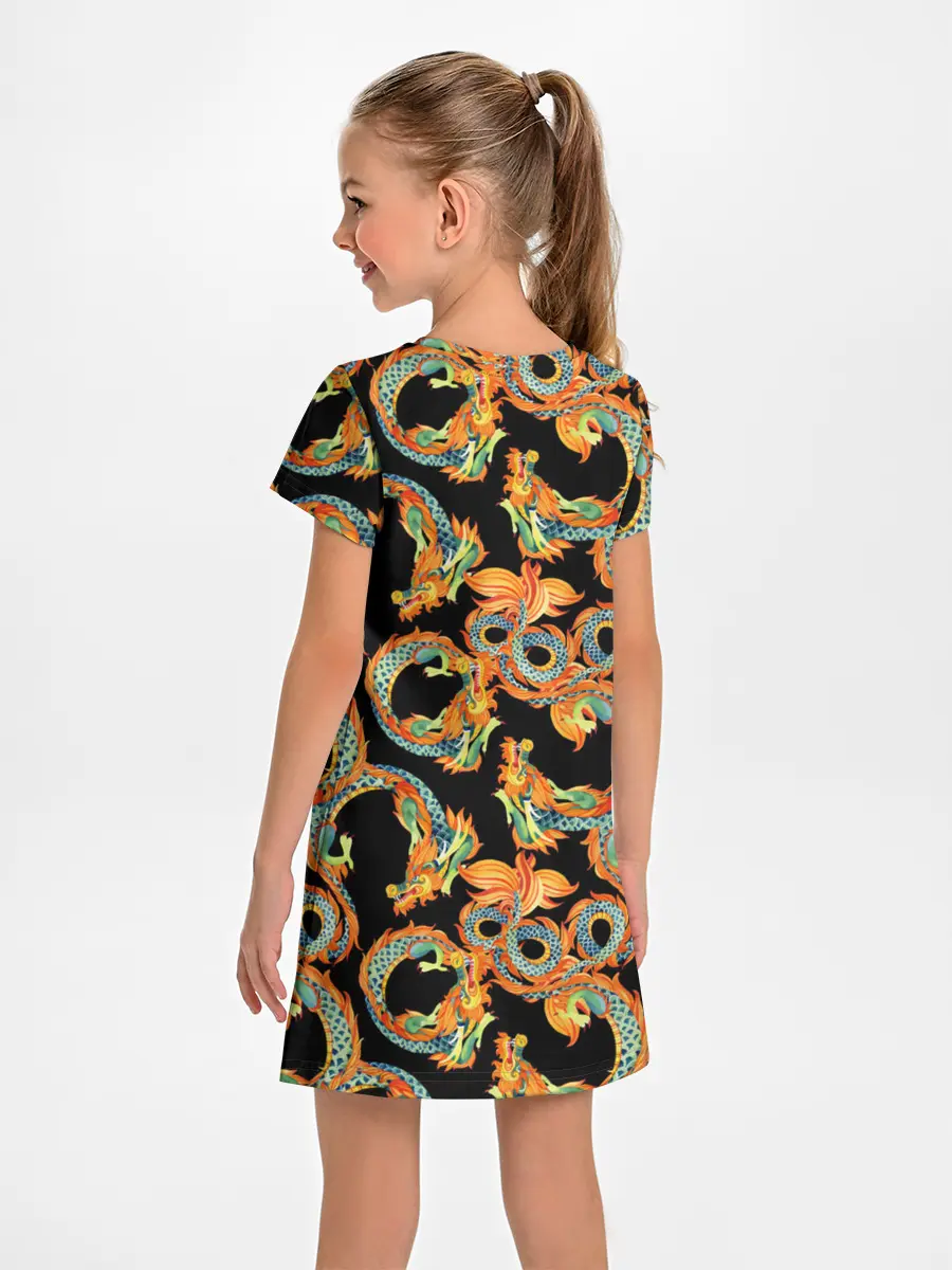 Детское платье / Драконы