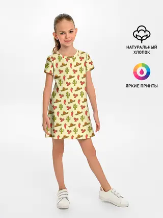 Детское платье / Мексиканский фон