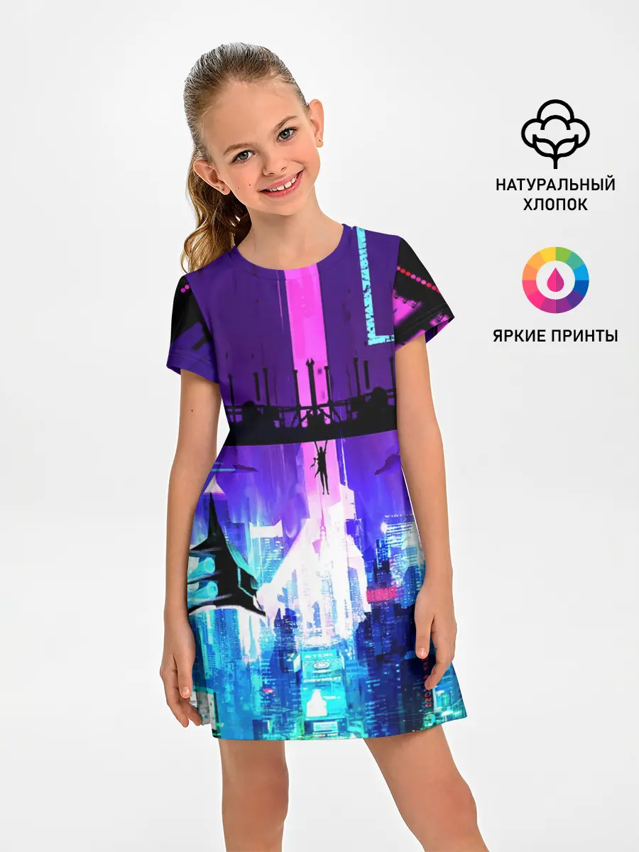 Детское платье / CYBERPUNK