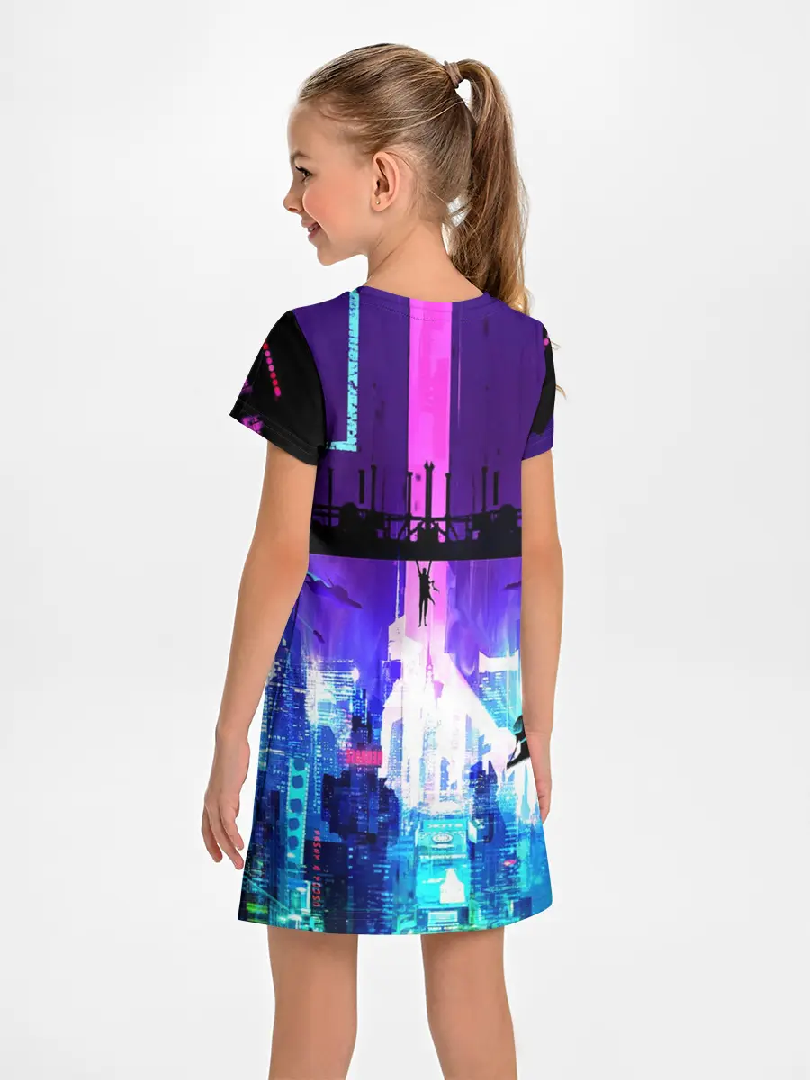 Детское платье / CYBERPUNK