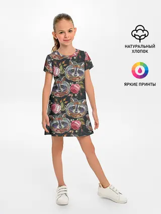 Детское платье / Еноты