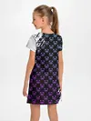 Детское платье / Монокума на фиолетовом паттерне