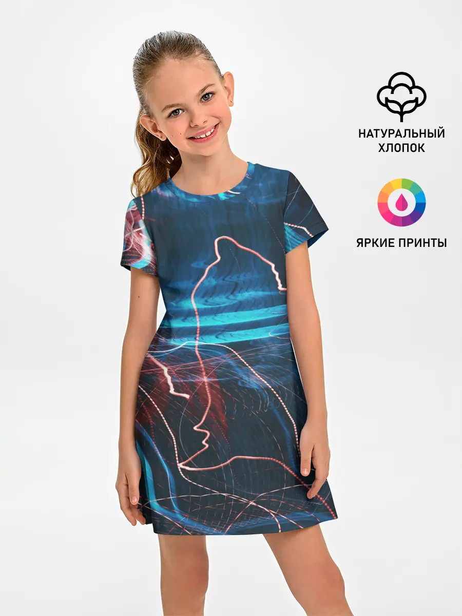 Детское платье / Freeze Light digital art