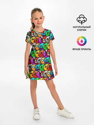 Детское платье / GEOMETRY DASH