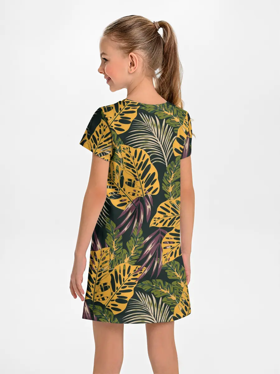 Детское платье / Тропический лес