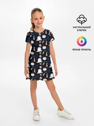 Детское платье / Patern Halloween 7