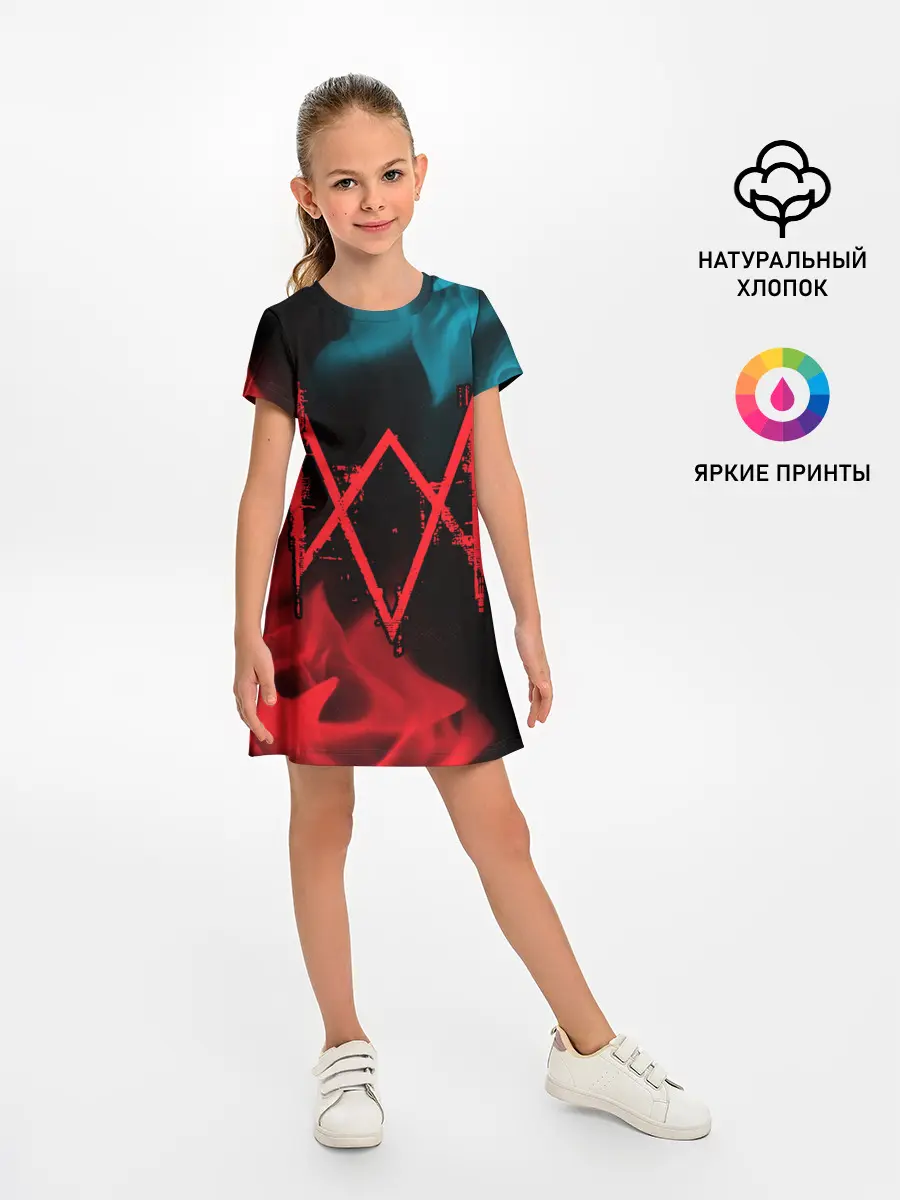 Детское платье / WATCH DOGS LEGION / ВОТЧ ДОГС