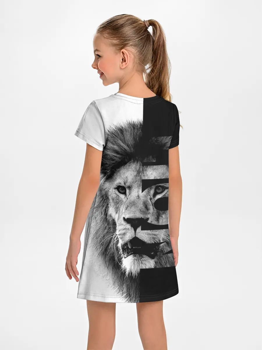 Детское платье / Лев царь зверей