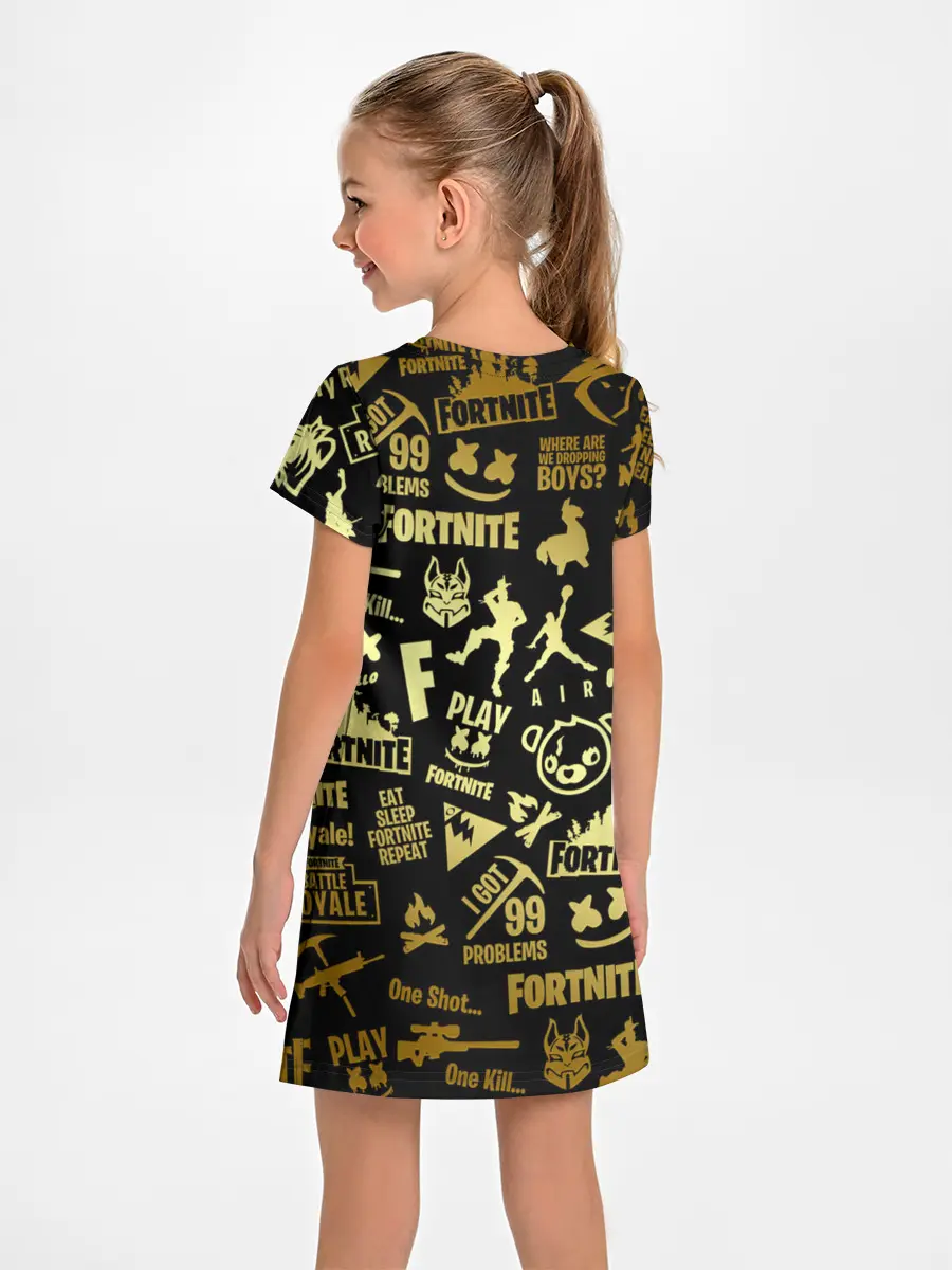 Детское платье / FORTNITE | ФОРТНАЙТ