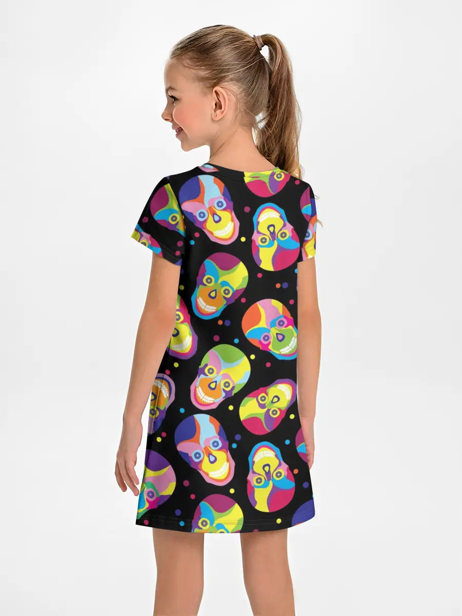 Детское платье / Мексиканские черепа