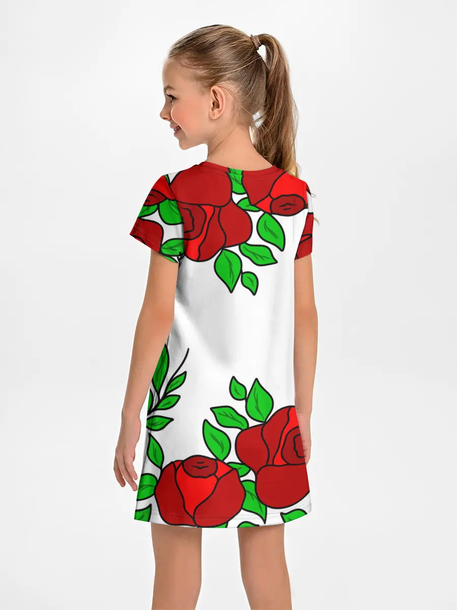 Детское платье / Светлана в розах