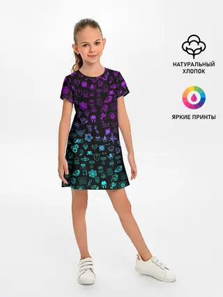 Детское платье / RAINBOW SIX | SIEGE NEON