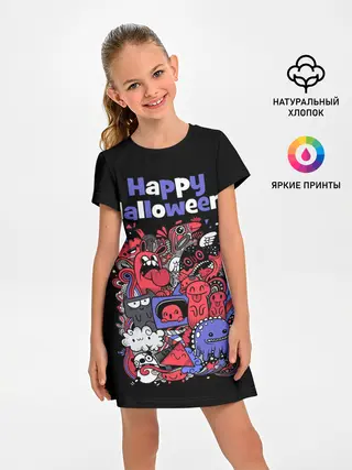 Детское платье / Монстры на Хеллоуин