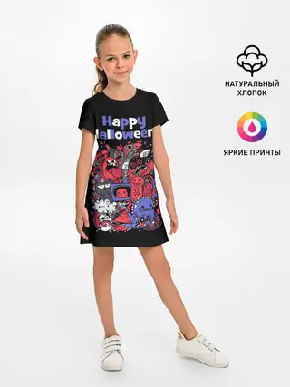 Детское платье / Монстры на Хеллоуин